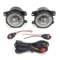 Ledin Fog Driving Light Set Compatible For 2010-2017 Jeep Wrangler Jk Oe Style Clear Lens Built-in Led Drl Lamps Assembly 