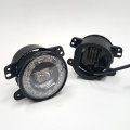Ledin Fog Driving Light Set Compatible For 2010-2017 Jeep Wrangler Jk Oe Style Clear Lens Built-in Led Drl Lamps Assembly
