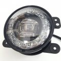 Ledin Fog Driving Light Set Compatible For 2010-2017 Jeep Wrangler Jk Oe Style Clear Lens Built-in Led Drl Lamps Assembly