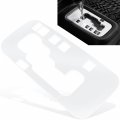Gear Shift Panel Cover Trim For Jeep Wrangler 2012 2018 Jk Jku White Anodized Aluminum Frame Box Interior Decoration 