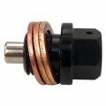 M14 X 1 5 Magnetic Oil Drain Plug Anodizing Coloring Technology With Red Copper Crush Washer Gasket Fit For Ford Gm Hyundai Kia