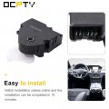Air Door Actuator 604-110 Fits 2007-2008 For Chevrolet Trailblazer Gmc Envoy Heater Blend Replace Saab 9-7x 15-73596 Hvac