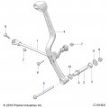 Polaris Atv Linkage Rod Assembly Genuine Oem Part Qty 1
