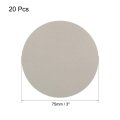 3 In Wet Dry Sanding Discs 3000 Grit Hook And Loop Silicon Carbide Sandpaper For Orbital Sander 20 Pieces