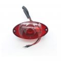 Dkmotork 0181 Oval Brake Tail Light Signal Lamp For Motorcycle Cafe Racer