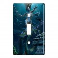 Mermaid Ocean Hunt Plastic Wall Decor Toggle Light Switch Plate Cover