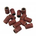 100pcs 1 4 Sanding Bands Sleeves With 2 Drum Mandrel Rotary Tool For Electric Power Diy 240