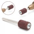 100pcs 1 4 Sanding Bands Sleeves With 2 Drum Mandrel Rotary Tool For Electric Power Diy 240