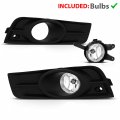 Amerilite For 2009 Chevy Cruze Clear Fog Lights Set Passenger And Driver Side