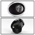 Chrome Housing Oe-style Front Fog Light Driving Lamp Assembly W Bezel For 2017-2019 Nissan Rogue Sport Driver Passenger Side