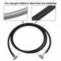 X Autohaux 79 Tire Inflator Hose Adapter Dual Lock On To Connection Air Chuck With For Standard Valve Fine Thread Release