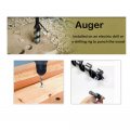 Auger Drill Bit Maso Hex Shank Wood For Joiner Carpenter Fast Cut Diametre 20 Mm Drills Bits Set 230mm Long Pack Of 1 Pcs