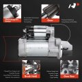 A-premium Starter Motor Compatible With Kia Soul 2014 2015 2016 L4 2 0l Start Stop Feature 12v 1 5kw 15 Teeth Clockwise Replace