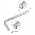 Uxcell 10mm Hex Key Wrench L Shaped Cr-v Repairing Tool