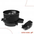 A-premium Hvac Heater Blower Motor And Resistor Assembly Compatible With Audi Vehicles S4 2009 Convertible Front Side Replace