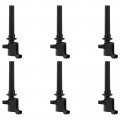Blpextrm Ignition Coil Pack Of 6 Replacement For Ford Mazda Mercury Escape Five Hundred Freestyle Taurus 3 0l V6 Replace Fd502 