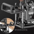 Letkingok 2 In 1 Slotting Bracket Mortising Jig For Trimming Machine Invisible Fasteners Punch Locator Linear Track Diy