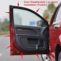 Front Door Weatherstrip Trim Rubber Noise Isolation Vibration With Excellent Sealing Performance For Crv 2007 To 2011