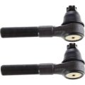 Outer Tie Rod End Pair For Jeep Cherokee And Wrangler Tj 1991 To 2006 Front Adjustable Greasable Driver Passenger Side Set 