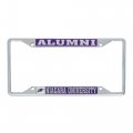 Niagara University Purple Eagles Nu Metal License Plate Frame For Front Or Back Of Car Officially Licensed Alumni 