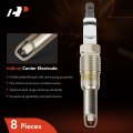 A-premium Double Iridium Spark Plug Compatible With Ford F-150 2004-2008 F-250 F-350 Super Duty Expedition 2005-2008 Lincoln