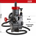 1pz Pe1-u15 Pe28mm Carburetor Carb Replacement For Yamaha Honda Suzuki Kawasaki Motorcycle Scooter Apollo Ssr Ttr Kymco Sym
