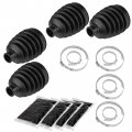 Caltric 2 Front Axle Outer And Inner Cv Boot Kit For Compatible With Polaris Sportsman 570 Efi 2014-2017
