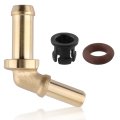 Thermostat Water Outlet Hose Connector Kit With Brass Barb For Jaguar Xf Xe Xj Xk Type F Pace And Land Rover Range Lr049989 