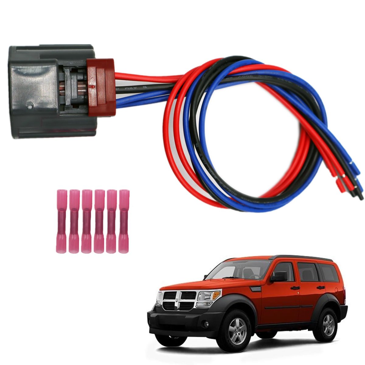 Tail Lights Connector For Dodge Nitro 2007 2011 6 Pin Pigtail Plug Wiring Harness 55157150ag 55157150ab 55157150ac 55157150ad