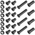 Caltric Rear Suspension Bushings Kit Compatible With Polaris Sportsman 400 4x4 2003-2005