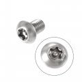 Uxcell M8x12mm Torx Security Machine Screw 20pcs Pan Head Screws Inside Column With T40 L-type Wrench 304 Stainless Steel