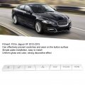 7pcs Multimedia Panel Button Cover Sticker Silver Aluminium Alloy Dash Repair Kit Fit For Jaguar Xf 2012 To 2015