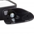 Ocpty Black Driver Side And Passenger View Mirror Textured With Manual Adjustment Fold Non-heated Compatible For 1987-1995