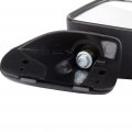 Ocpty Black Driver Side And Passenger View Mirror Textured With Manual Adjustment Fold Non-heated Compatible For 1987-1995