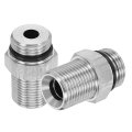 2pcs Pressure Washer Adapter G3 8 Male To Connect Fittings Stainless Steel Flat Mouth Swivel For Power Washers Hose 