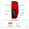 Amerilite For 2005-2021 Nissan Frontier 2009-2012 Equator Smoke Red Led Replacement Brake Tail Lights Assembly Set Passenger