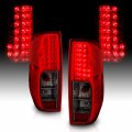 Amerilite For 2005-2021 Nissan Frontier 2009-2012 Equator Smoke Red Led Replacement Brake Tail Lights Assembly Set Passenger