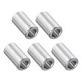 5 Pcs Stainless Steel Spacer 16 Bore X 1 2 Od 3 4 Length Screw Bushing Plain Finish Round Metal For Screws Bolts And Rods 