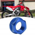 Wheel Axle Nut Front Spindles Screws Motorcycle Screw Nut M16x1 5 Replacement For Crf250r Crf450r Crf250rx Blue
