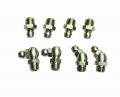 Lumax Lx-4808 Gold Silver 8mm X 1 Metric 8 Piece Grease Fitting Assortment Thread Rolled Taper Threads Designed To Meet The 