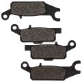 Niche Rear Brake Pad Kit For Yamaha 3b4-w0046-00-00 Semi-metallic 
