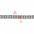 Caltric Oil Pump Chain Compatible With Yamaha Rhino 700 Fi Ducks Hunter Ss Sport 2008 2009 2010 2011 2012 2013