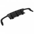 Hecasa Rear Diffuser For 2012-2014 Mercedes Benz W204 C63 Lip Bumper Carbon Fiber Color