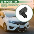 Motoforti Ambient Air Temperature Sensor Outside For Cadillac Escalade Base 6 0l V8 Gas 2006 Plastic 25775833 Black