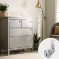 Kohree Cabinet 1-1 8 Inch Cam Lock Set 5 Pack Two-sided Keyed Alike 30mm Cylinders Secure Mailbox File Drawer Dresser Rv