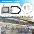 X Autohaux Truck Tool Box Latch W 2 Key Stainless Steel Lock Cylinder With For Rv Trailer Door Utv Atv Set