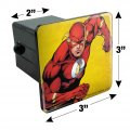The Flash Character Tow Trailer Hitch Cover Plug Insert