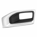 Auto Dynasty Gm1038187 Front Fog Light Bezel For Gmc Yukon Xl 2015-2020 Driver Left Side Smooth Chrome 