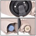 G-plus Fog Light Assembly Compatible With Toyota Camry 2005 2006 Driving Lamps W Switch 9006 Bulbs Wiring Kits Clear Lens