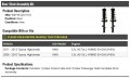Rear Strut And Coil Spring Assembly Set Of 2 Compatible With 2008-2013 Toyota Highlander Awd 3l 3 5l V6